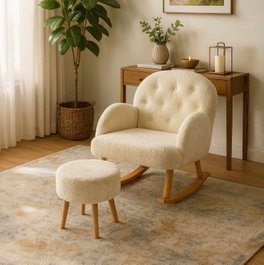 Atelier Del Sofa Dügmeli - Cream